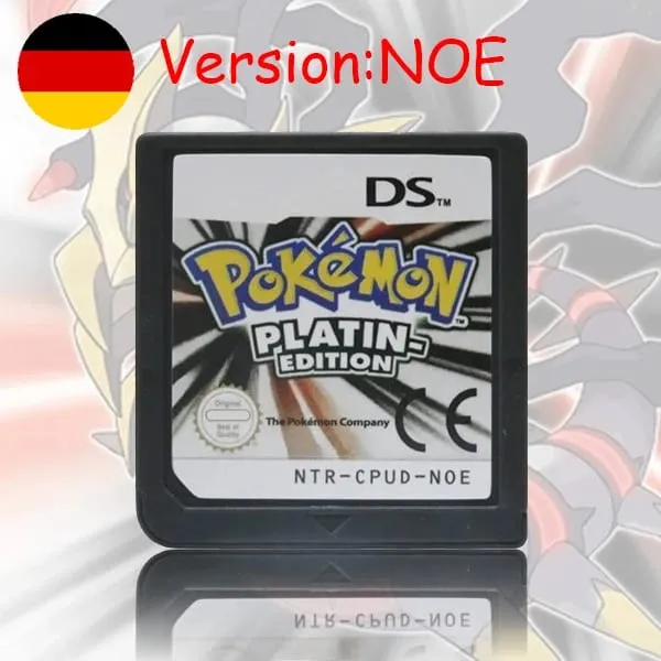 미국 EUR FRA ITA NOE AUS ESP NDS 게임 카트리지 포케몬 블랙 화이트 플래티넘 HeartGold SoulSilver for DS 2DS 3DS 콘솔 — image 19