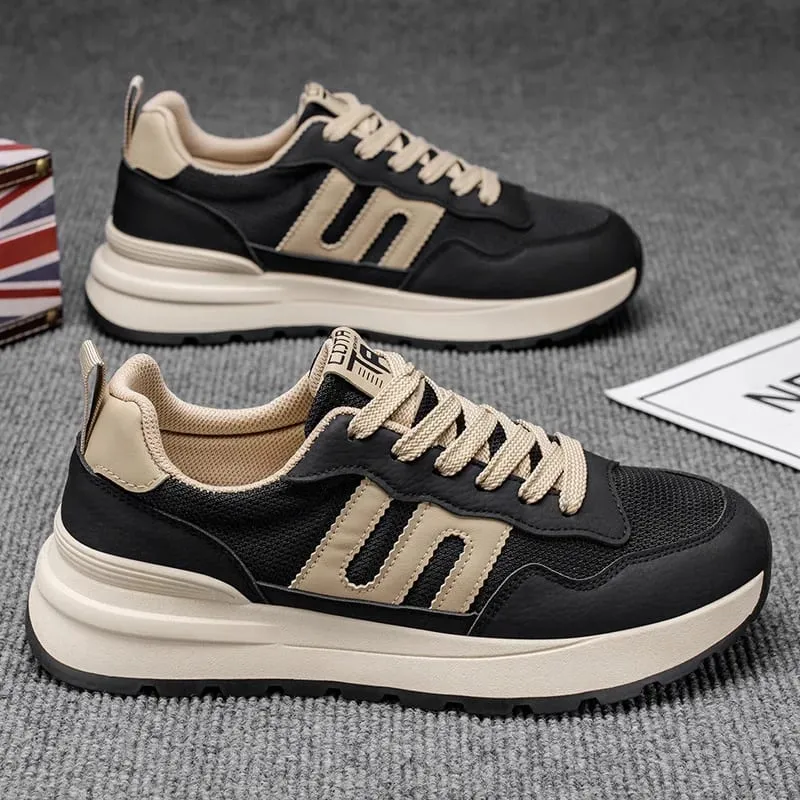 Wide Width Mens Casual Sports Free Shipping Hiking Shoes Retro Trail Running Non Slip Lace Up Walking Sneakers Unisex Outdoor — image 4