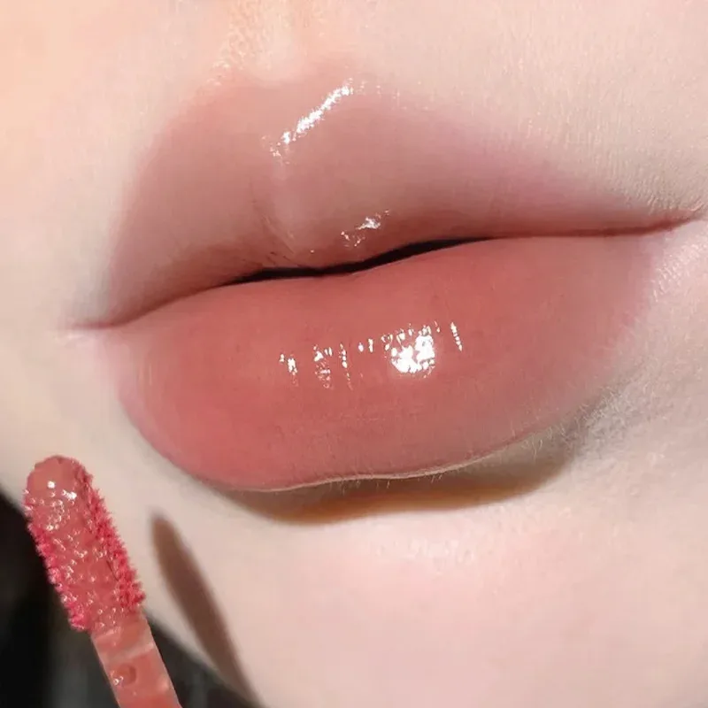 Herorange brilho labial hidratante, textura aquosa, lábios de vidro rechonchudos, longa duração, não seco, maquiagem diária — image 8