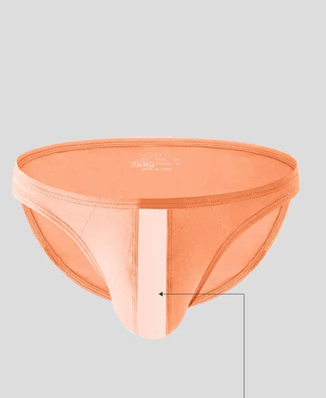 1PCS Mens Low Rise Solid Gray Bikini Underwear Elastic Simple Edge Soft Stretch Fabric 3D Contour Pouch Male Briefs — image 12