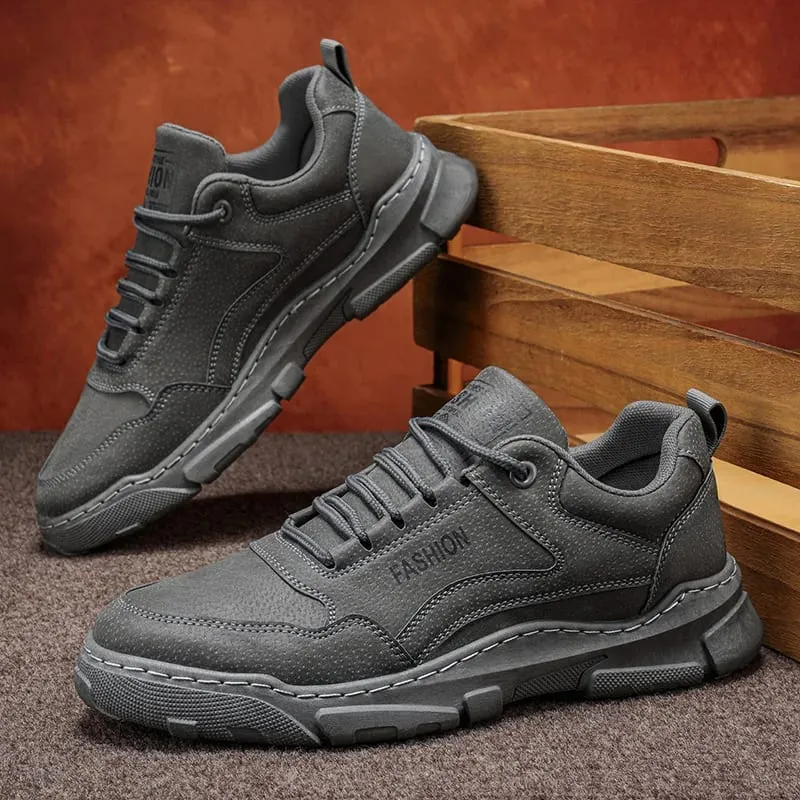 Spring Autumn Men Casual Sneakers New Fashionable Versatile Shoes Casual Comfortable Running Height Increasing Men's Shoes — image 4