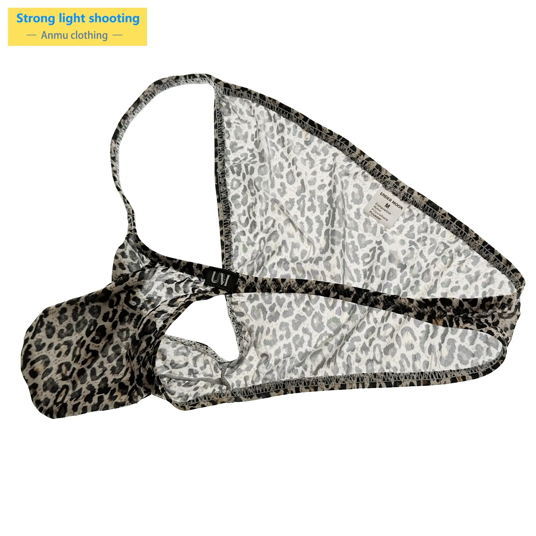 Panlalaking Napakalaki at Kumportableng Pouch Ice Panty Semi-Transparent Sexy Underwear para sa Araw-araw na Paggamit — image 2