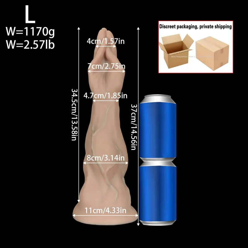 Huge Silicone Foot Butt Plug Thick Leg Dildo Large Anal Plug Anal Expander Masturbator Anus Dilator Sex Toys Adult Toy Sex Shop