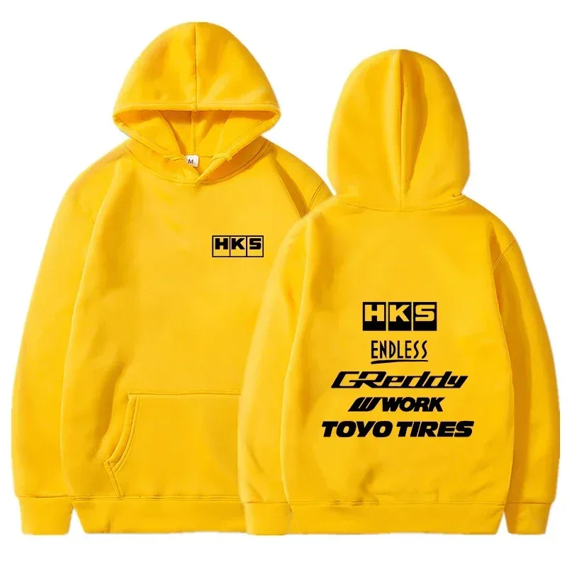 2025 แฟชั่นผู้ชายCool Hoodieญี่ปุ่นJDMดัดแปลงรถHKS ENDLESS Hoodyผู้ชายผู้หญิงVINTAGE Casualเสื้อแขนยาวPullovers — image 9