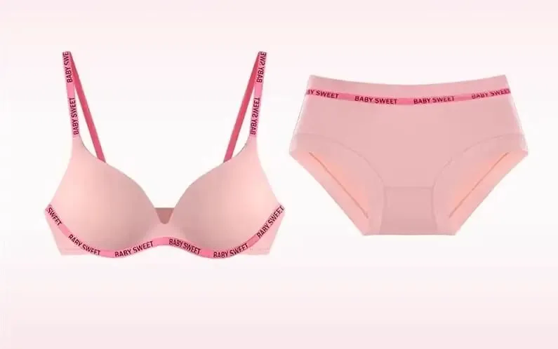 Nouvelle tendance Dopamine couleur sans couture ensemble de soutien-gorge Push Up petit soutiens-gorge sans fil confort beauté dos quotidien décontracté grande taille 32-38 — image 13