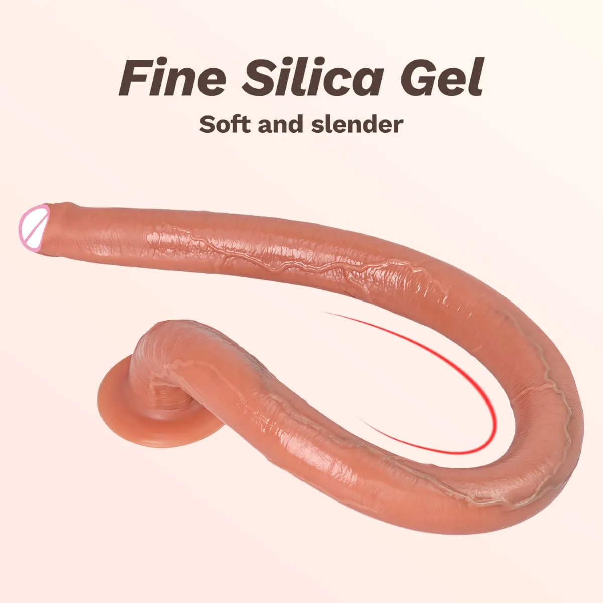 Long Realistic Dildo Silicone Anal Plug Sex Toys For Woman Adult Sex Toys Suction Cup Big Butt plug Gay Lesbian Anus Dilator 18+ — image 3