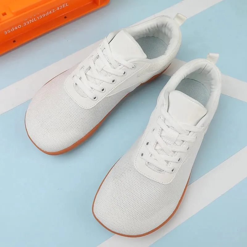 Men's and Women Wide Barefoot Shoes New 2025 Large Size 36-47 Outdoor Gym Training Slow Running Walking Leisure Sports Shoes — image 11