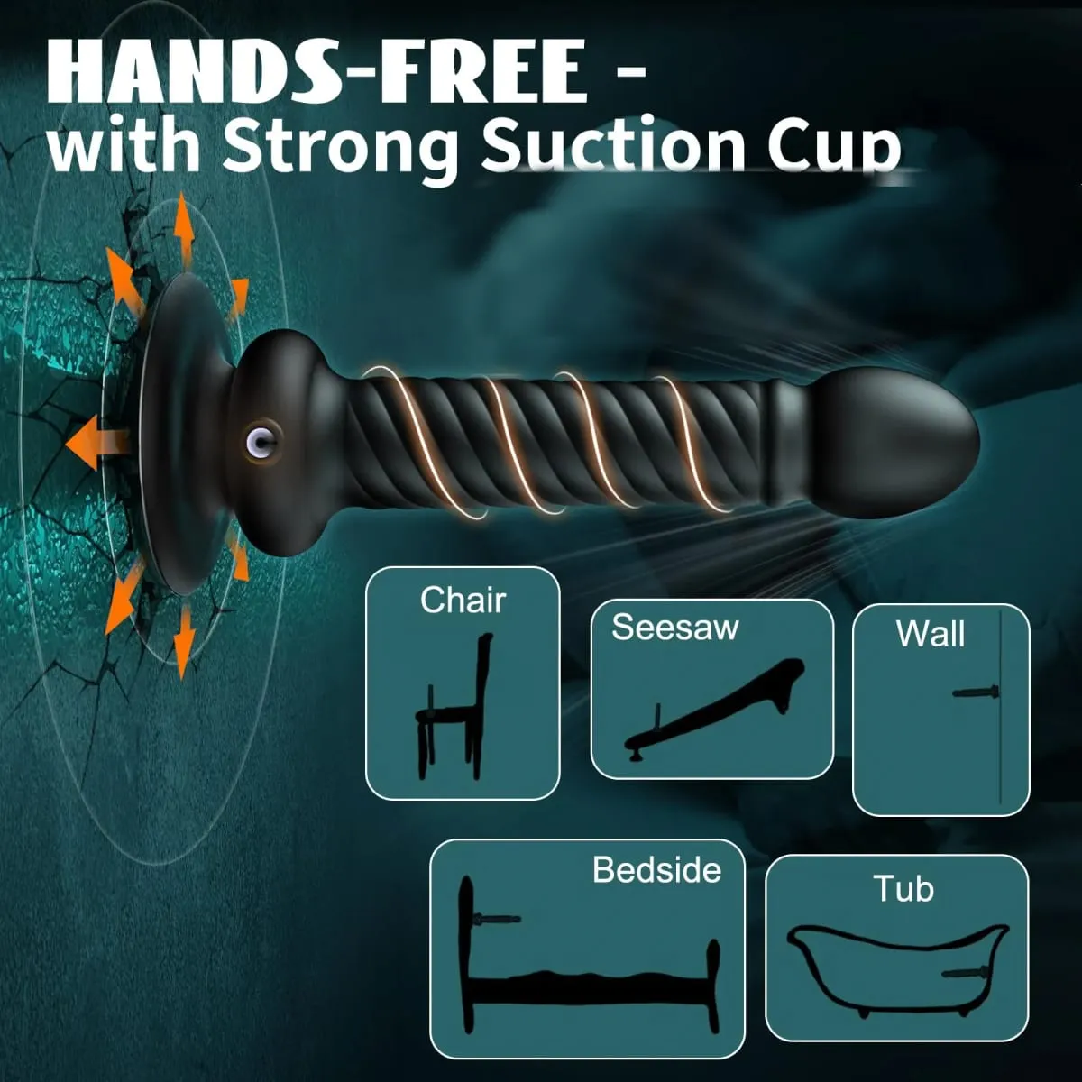 Joyoxia Zappelnder Analvibrator, männliches Prostata-Massagegerät, vibrierender Buttplug mit Fernbedienung, Sexspielzeug für Erwachsene für Männer, schwule Frauen
