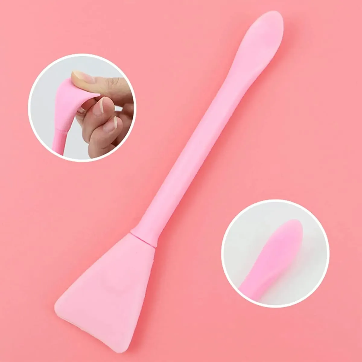 5 τμχ Βούρτσες μάσκας προσώπου σιλικόνης Spatula Applicator Skincare Spatula Lotion Κρέμα προσώπου Applicator Spa Εργαλεία μακιγιάζ — image 2