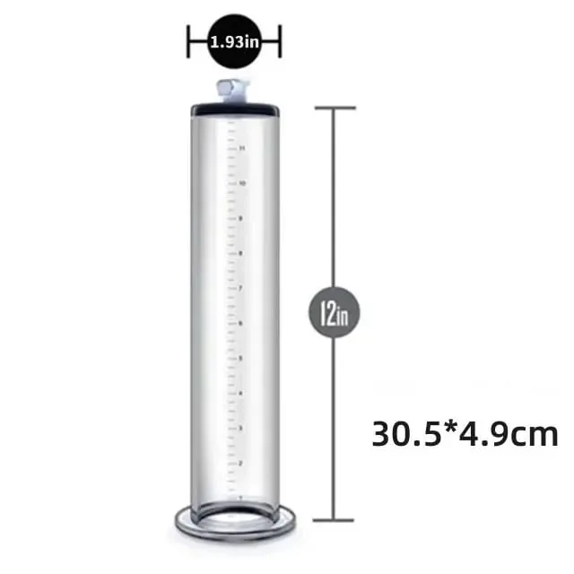 Male Penes Pump Manual Vacuum Penis Enlarger Sex Toys For Man Penis Enlargement Penile Extender Trainer Adults Sex Products 30cm