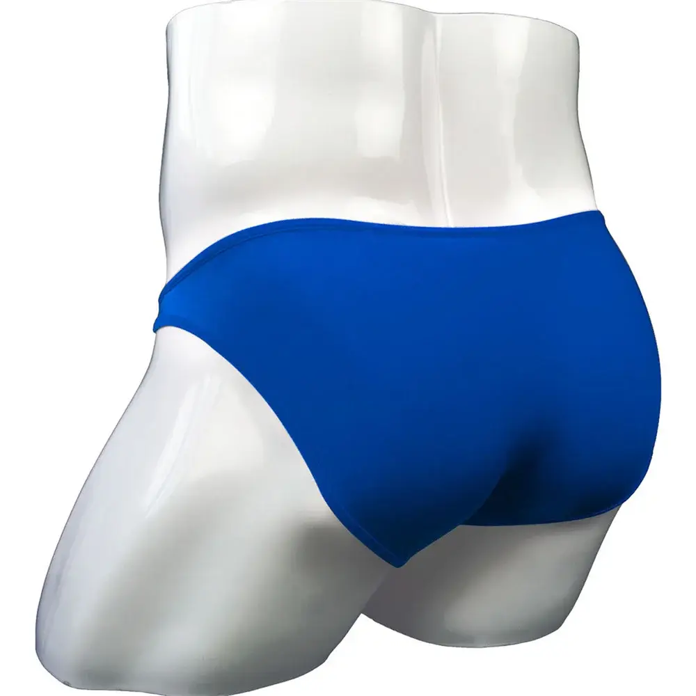 Nam Quyến Rũ U Lồi Nylon Quần Đùi Khóa Có Thể Tháo Rời Eo Thấp Băng Lụa Quần Lót Thoải Mái Lụa Sữa Liền Mạch Quần Lót Mỏng — image 2