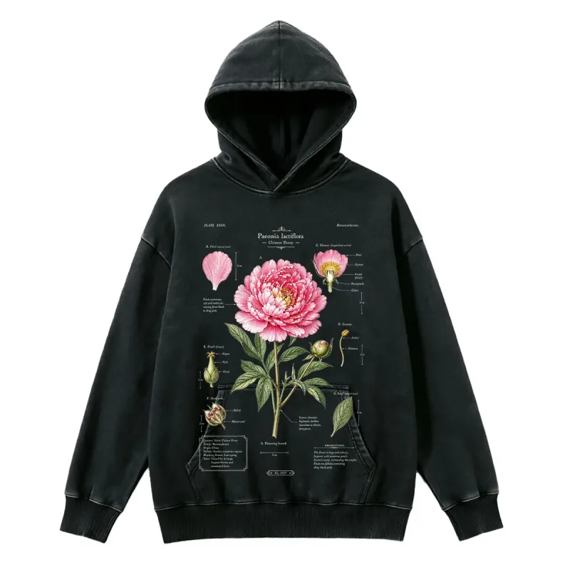 T412 American Rose Letter Print Hoodie, Men's Casual Pullover Sweatshirt, Breathable Urban Streetwear, Trendy Daily Wear — image 17