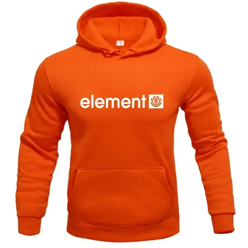 Spring Autumn Men's Hoodies Fleece Printing Sweatshirts Loose Casual Hooded Pullover Male Outdoor Sportwear Long Sleeve Tops — image 10