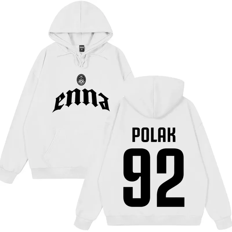 Rapper PLK Enna 2026 Tour Merch Hoodies Men Women Fashion Pullover Long Sleeves Loose Casual Hip Hop High Quality Sweatshirts — image 4
