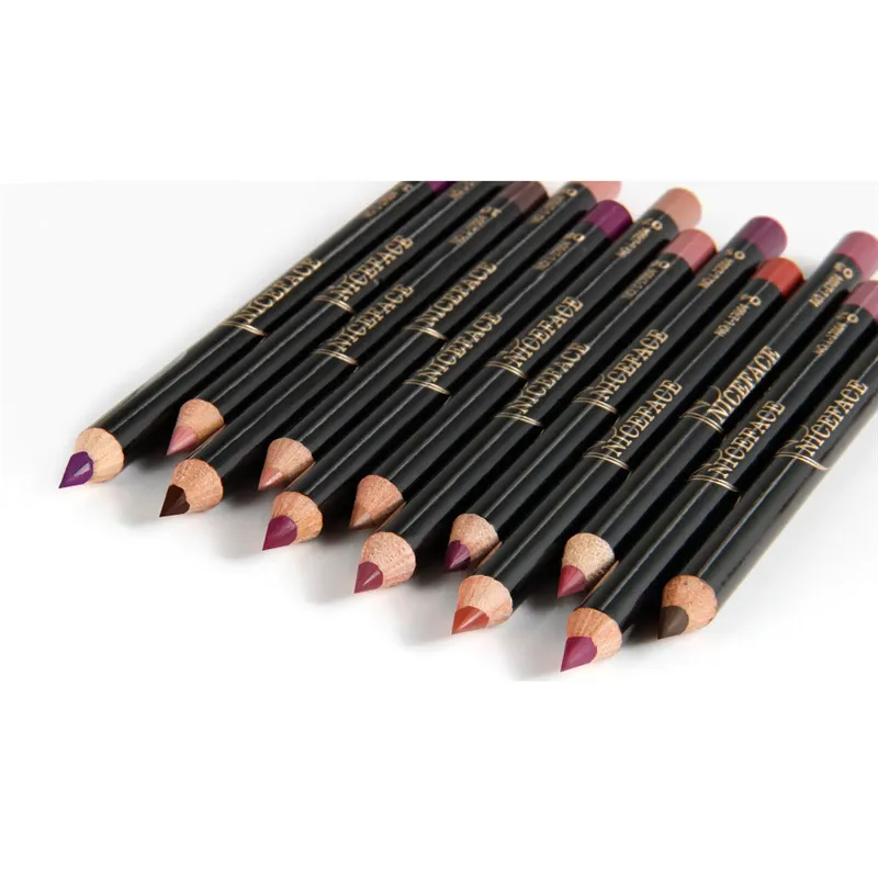 12 Colors Brand Lip Pencils Matte Lipliner Pencil Waterproof Makeup Lips 2020 Matte Lipstick Lip Liner Pen Smooth Nude Cosmetics — image 5