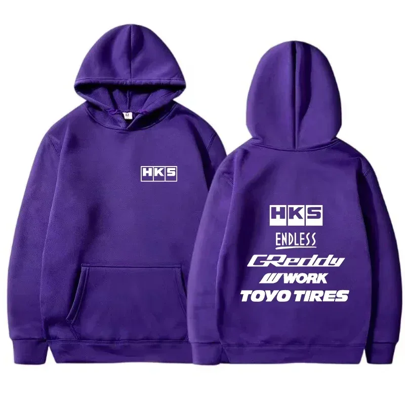 2025 แฟชั่นผู้ชายCool Hoodieญี่ปุ่นJDMดัดแปลงรถHKS ENDLESS Hoodyผู้ชายผู้หญิงVINTAGE Casualเสื้อแขนยาวPullovers — image 7