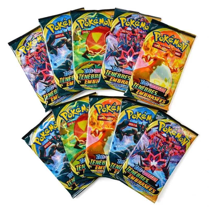 360 Buah Kotak Pokemon TCG Prancis: 360 Kotak PERDUE Asli Kartu Pokemon 36 Kotak Paket — image 7