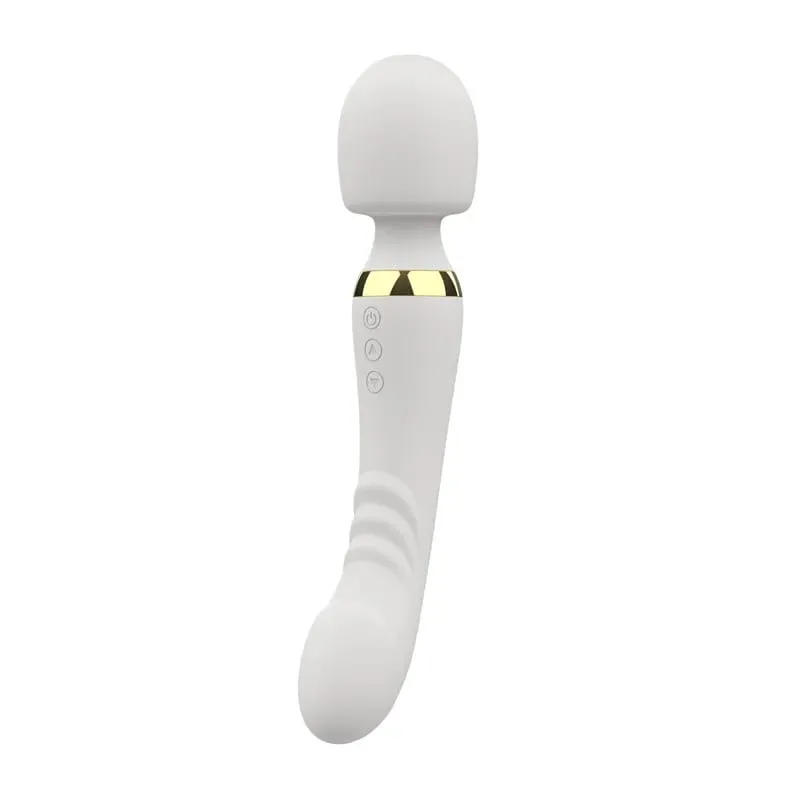 2 IN 1 Magic Wand Vibrator for Women G Spot Clitoral Stimulator 10 Vibration Modes AV Stick Dildo Female Vagina Massager Sex Toy — image 7