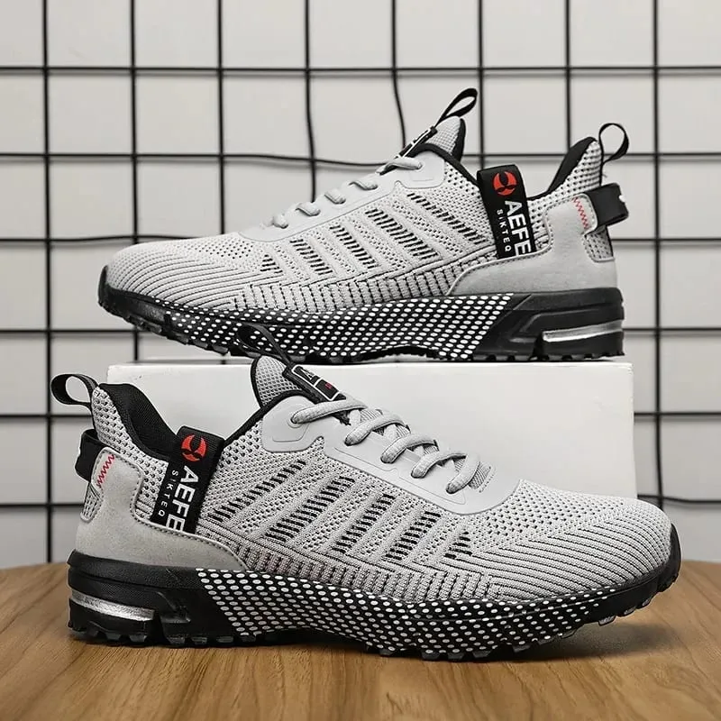 Sepatu Kets Pria Fashion 2026 Sepatu Lari Ringan Sneaker Jaring Musim Panas Sepatu Kasual Sejuk Sepatu Tenis Pria Nyaman — image 6