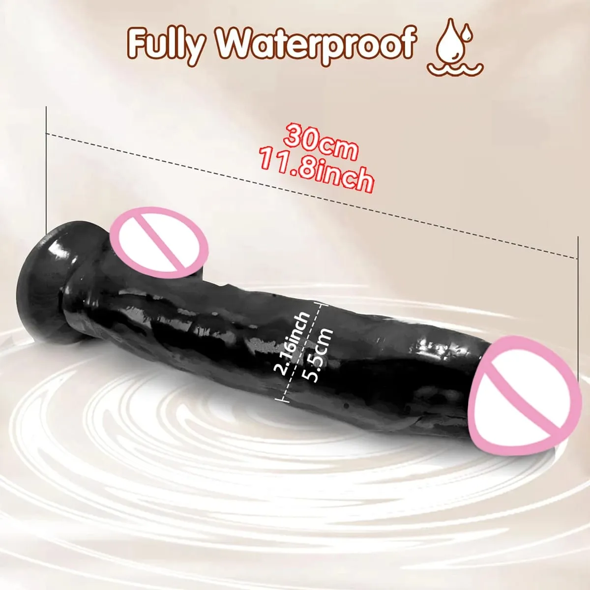Realistic Big Dildo Huge Fake Penis With Suction Cup Flexible Artifical Dick Female Vagina Anal Masturbation For Lesbain Sex Toy — image 3