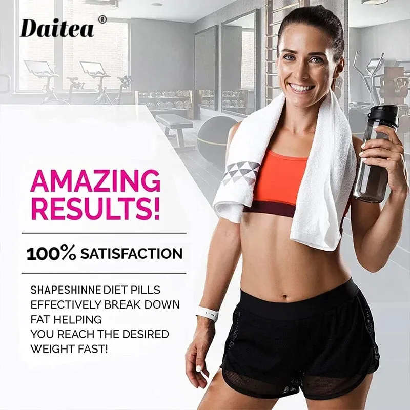 Kapsle Daitea Appetite Control – organický vitamín C chitosan (90 % DAC) Metabolismus Posílení spalování tuků Nízký obsah tuku — image 4