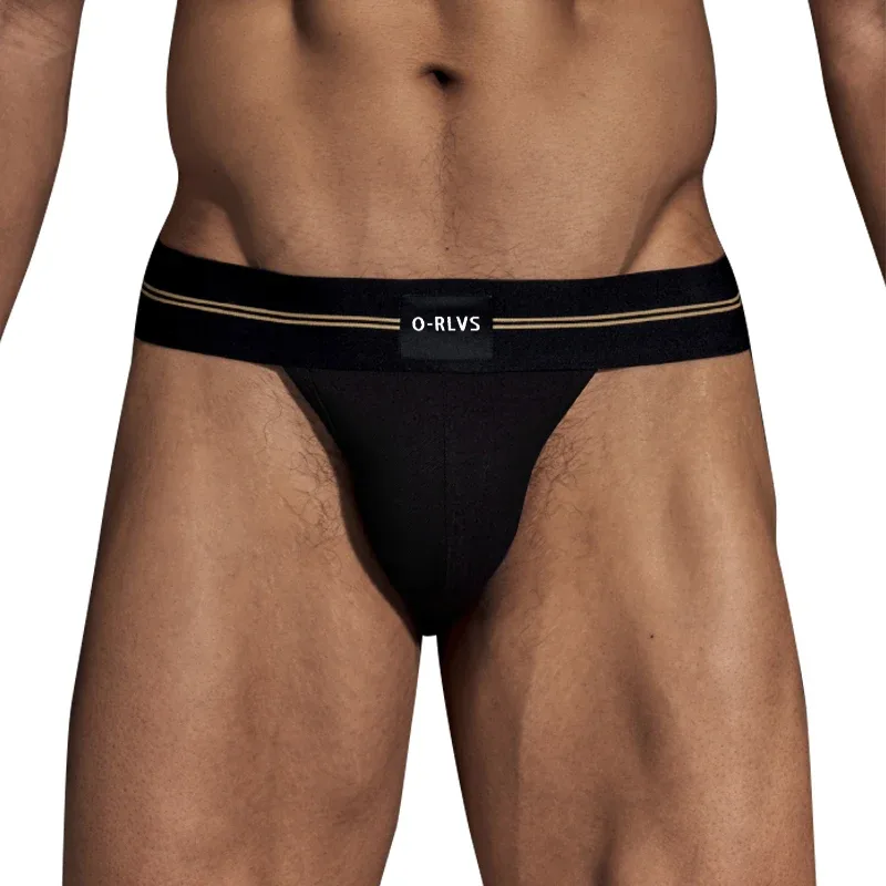 Slips für Männer, nahtlos, Hip-Design, Herren-Unterwäsche, supergroß, breit, 5 cm, elastisches Band, unabhängige Codpiece, kurze Hosen für Jungen — image 3