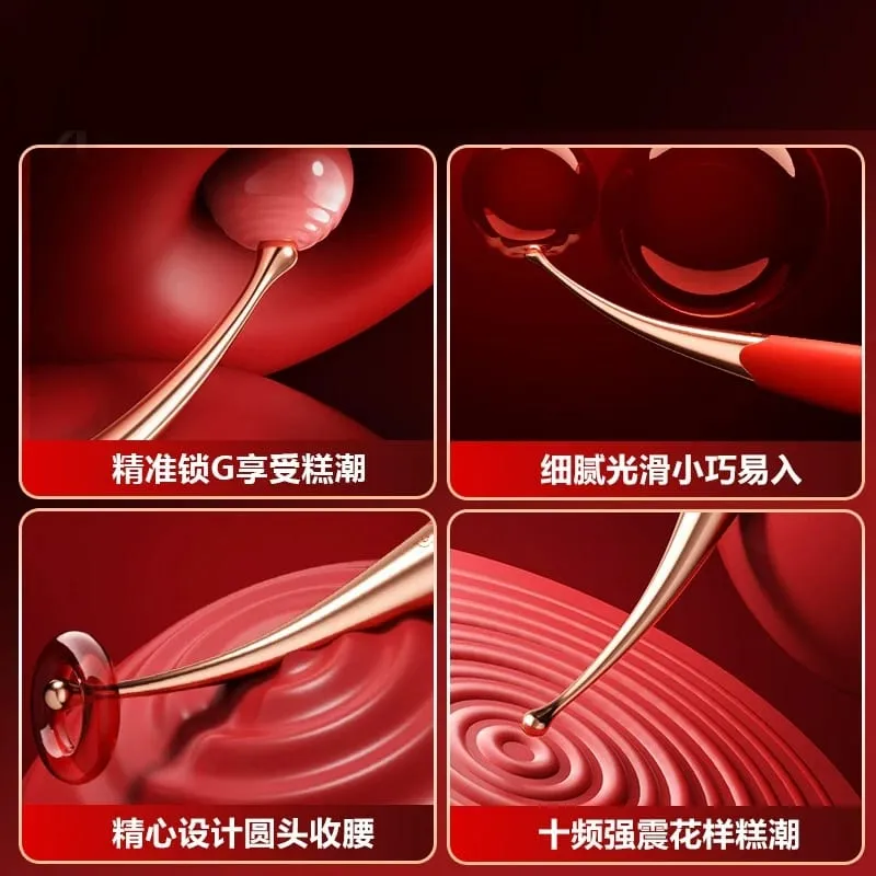 Μίνι δονητής σιλικόνης G-spot Vibrator 12 ταχυτήτων πρωκτικό θηλή Clitoris Stimulator Massager Παιχνίδια σεξ ενηλίκων για γυναίκες Αυνανιστής — image 3