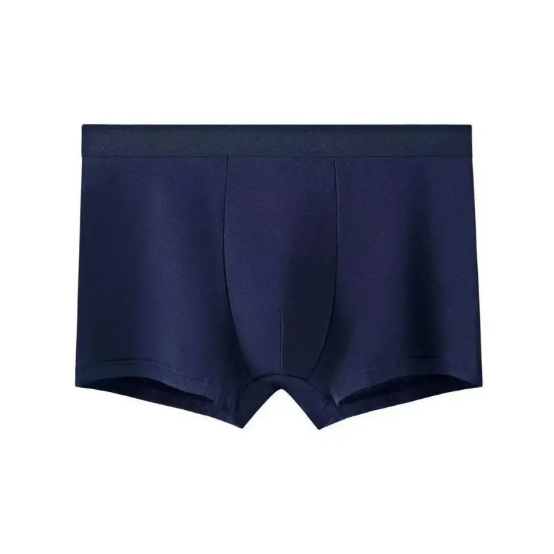 4pcs Cotton Men Boxer Shorts Male Underwear High Stretch Sexy Underpant Man Panties Plus Size L-4XL Mid Waist Breathable Brief — image 9