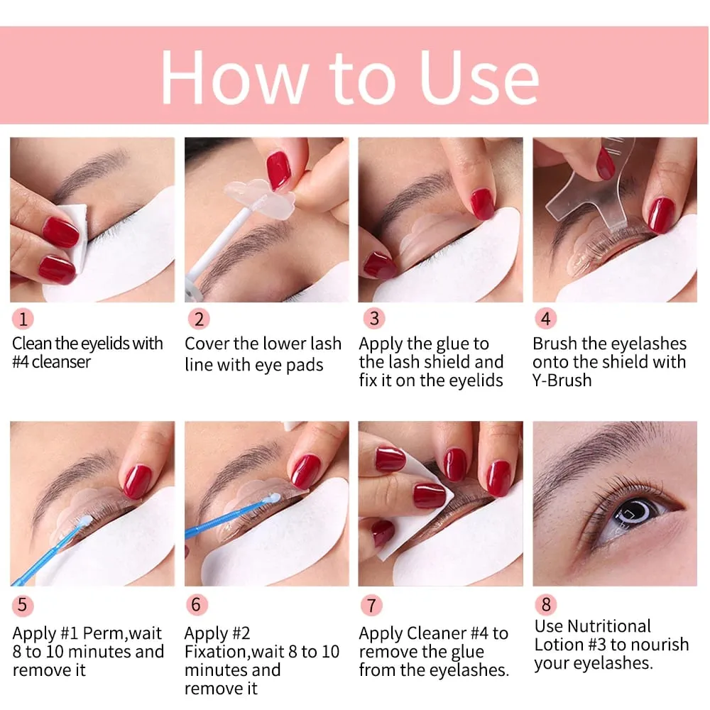 Dropshipping ICONSIGN Upgrade Version Lash Lift Kit Lifting Eyelashes Lasting 6-8 Weeks Calia Perm Eyelash Enhancer Makeup Tools