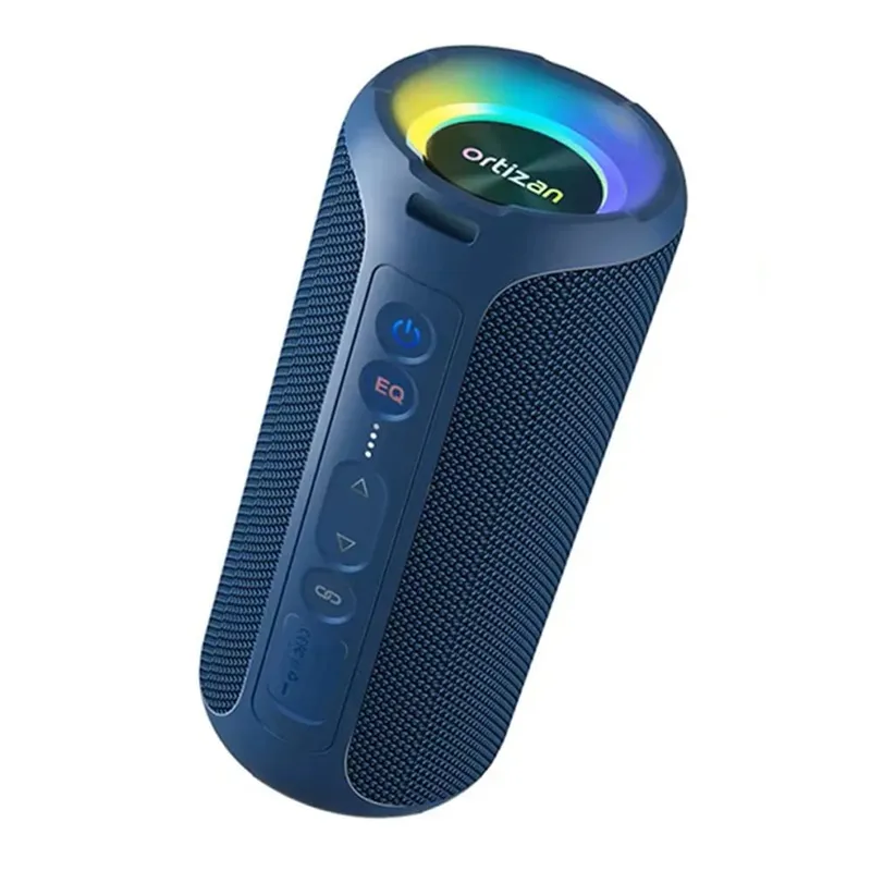 Ortizan Bluetooth-luidsprekers 40W TWS draagbare luidspreker met stereogeluid Bass Bluetooth 5.3 Draadloos USB Type C Buiten 6600mAh batterij