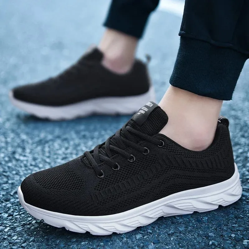 Men Running Shoes Comfortable Sport Shoes Men Trend Lightweight Walking Shoes Men's Sneakers Breathable Zapatillas Black 1 — image 4