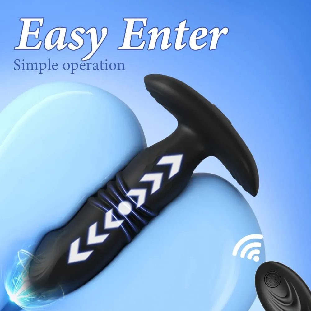 APP בקרת רטט טלסקופי רטט אנאלי תקע צעצוע מין למבוגרים שלט רחוק אנאלי דילדו זכר ערמונית לעיסוי פקק אנאלי — image 3