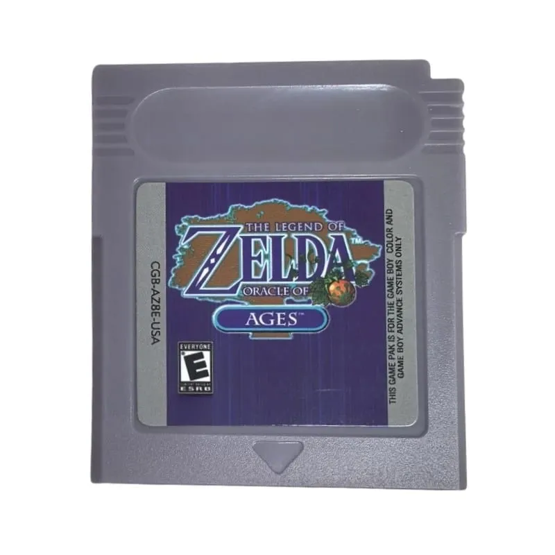 GBC Retro English Game Cartridges Legend of Zelda Awakening DX,Oracle of Seasons,Oracle of Ages,Dangan GB,Swordbird Song
