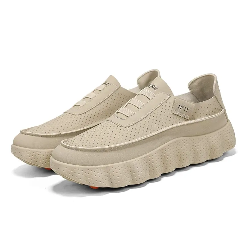 Outdoor Walking Jogging Footwear Sneakers New Casual Shoes Autumn Men Chunky Platform Non Slip Male Breathable Running Shoes