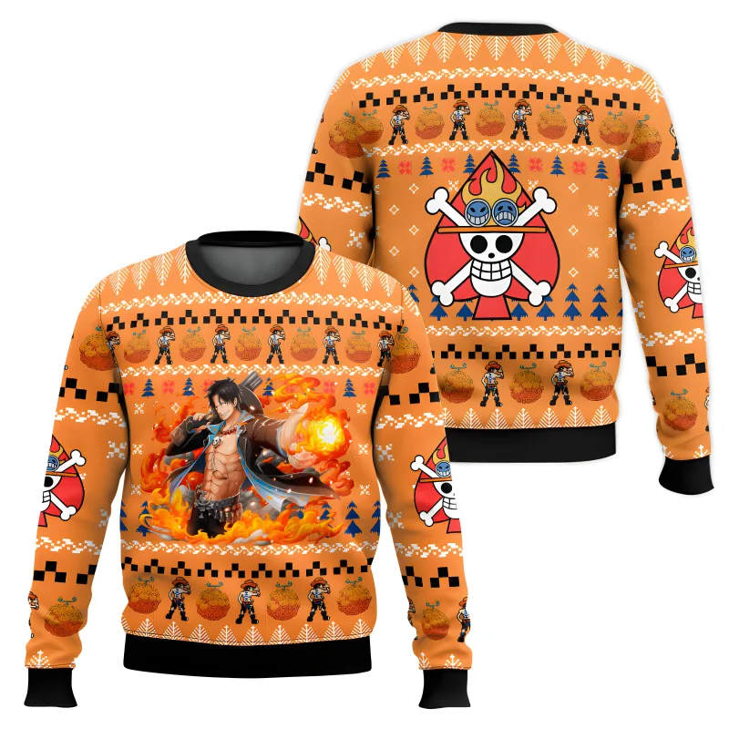 Fantasy chainsaw Christmas Carnival Unisex Sweater Santa Claus Sweater 3D Sweater Autumn and Winter Premium Clothing — image 21