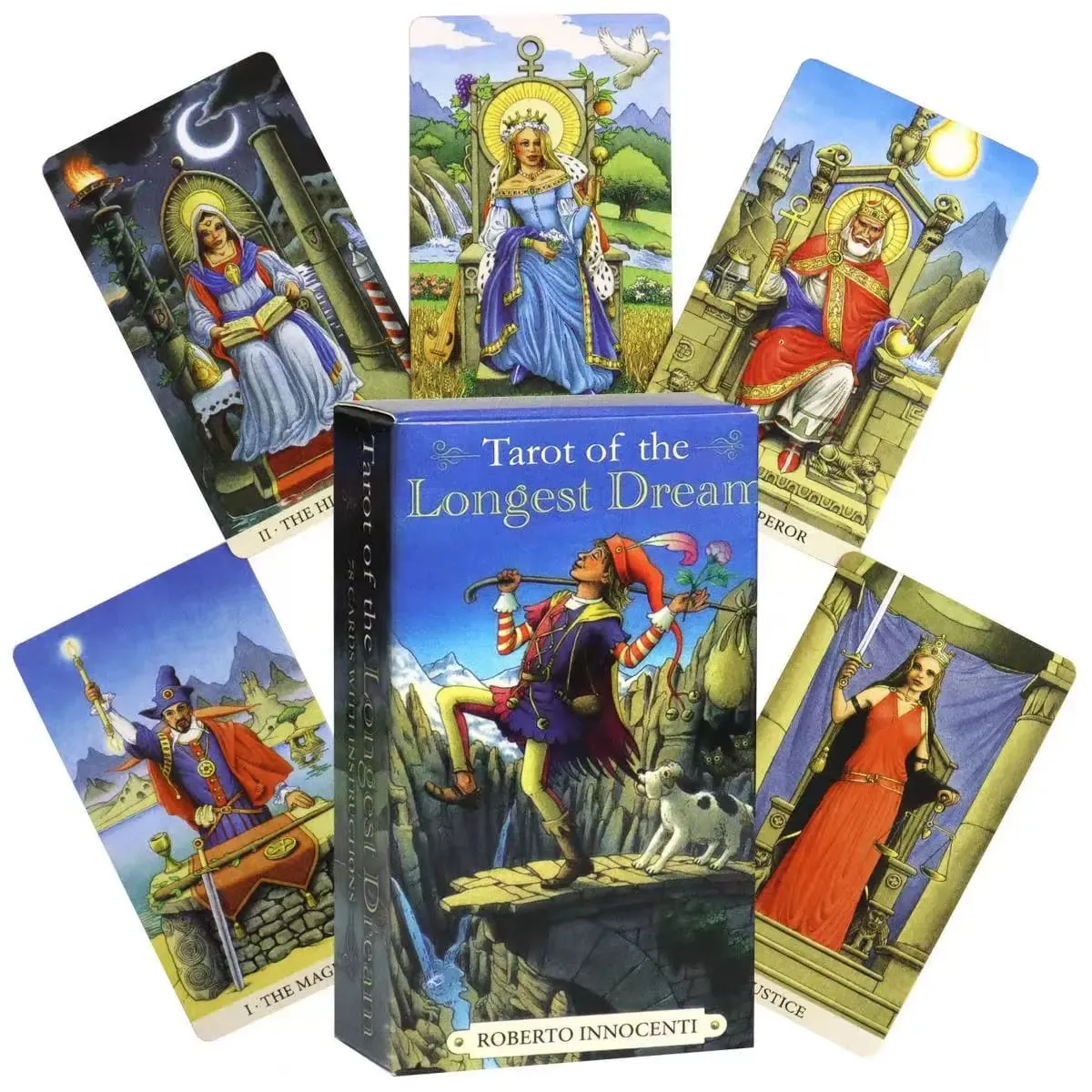 78 Longest Dream Cards With Guidebook Rider Waite Style Tarot Deck For Beginners Divination Fortune Telling Oracle Board Game — image 3