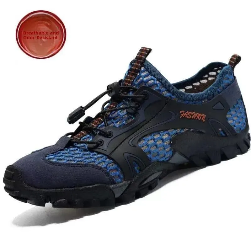 New 2026 Men's Summer Quick Dry Wading Shoes Two Way Casual Water Shoes Breathable Mesh Shoes for Outdoor And Leisure Activities — image 3