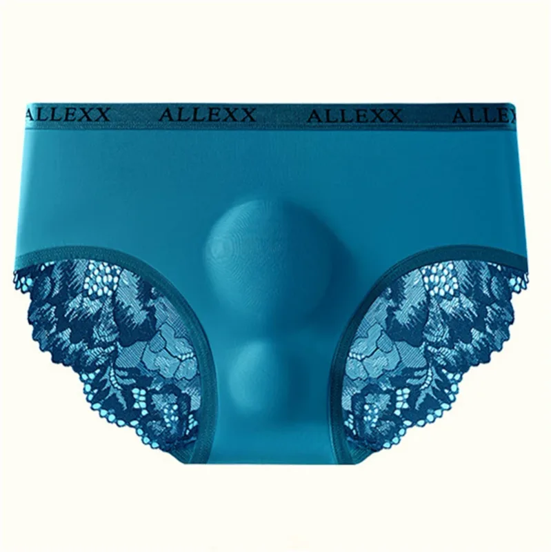 Men's underwear Lace cuecas masculino 3D spacecraft calzoncillos hombre leopard print lencerías muy hot sexys tøy men lingerie — image 4