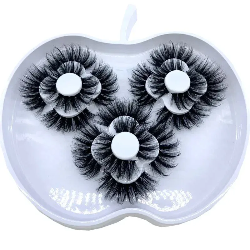 9 Pairs 3D Soft Mink False Eyelashes Handmade Wispy Fluffy Long Lashes Natural Eye Extension Makeup Kit Cilios