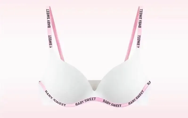 Nouvelle tendance Dopamine couleur sans couture ensemble de soutien-gorge Push Up petit soutiens-gorge sans fil confort beauté dos quotidien décontracté grande taille 32-38 — image 10