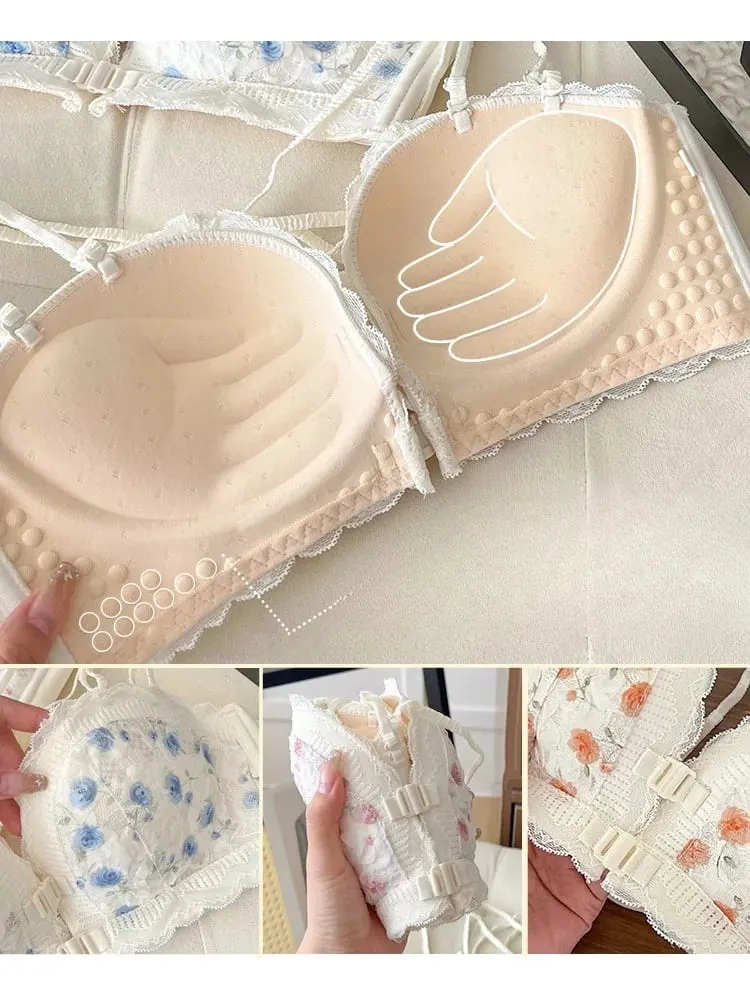 Japanischer Push-up-BH für kleine Brüste, trägerlos, rutschfest, unsichtbar, Wickel-Bralette, 2026, neues Design, Komfort-Dessous MOYISU — image 6