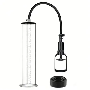 Mannlige Penes Pumpe Manuell Vakuum Penis Forstørrer Sexleketøy For Mann Penisforstørrelse Penis Extender Trainer Voksne Sexprodukter 30cm