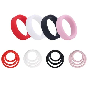 1/3 Uds anillos de bloqueo de pene de silicona suave juguetes sexuales para hombres adultos retrasar la eyaculación principiantes anillo de pene de larga duración para hombres 18+