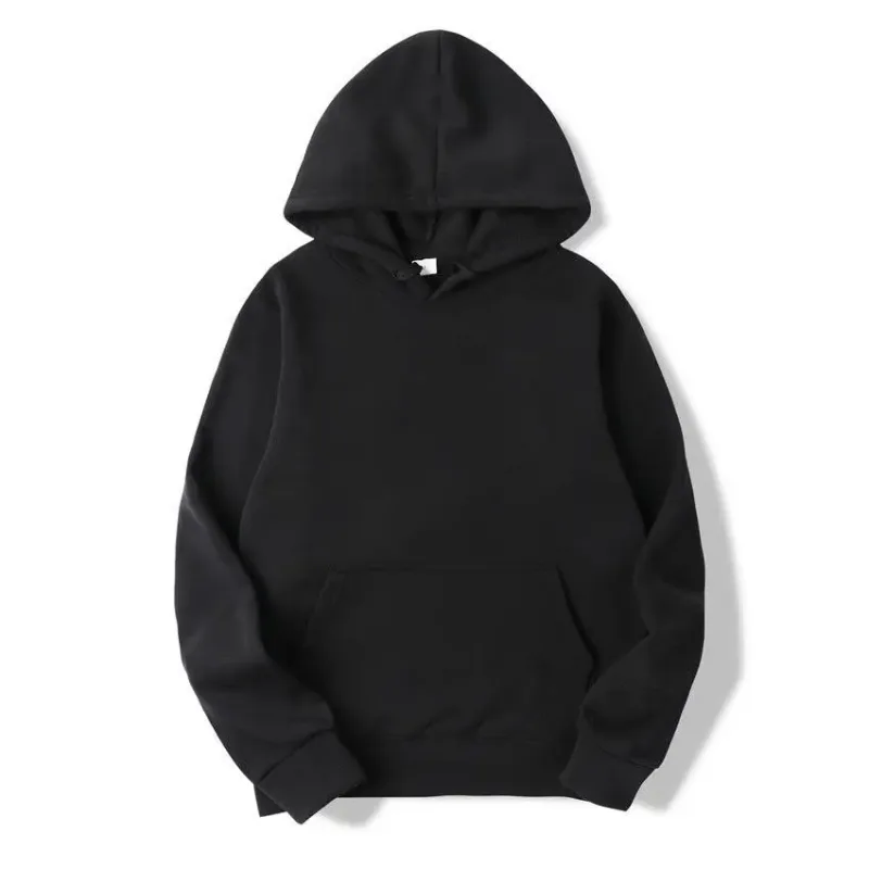 Plain Pullover Fleece Hoodies Unisex Großhandel Kapuzenpullover Männer Günstige Sublimation Schwarz Hoodie für Männer Sudaderas De Hombre
