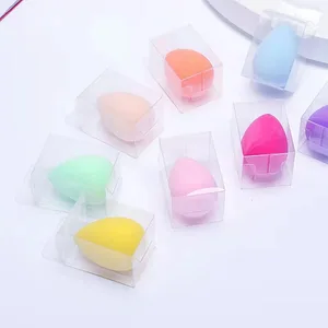 50pcs โลโก้ที่กำหนดเอง Soft Non Latex แต่งหน้าฟองน้ำฉลากส่วนตัว Foundation Beauty ฟองน้ำ Multi-สีแต่งหน้าฟองน้ำ DIY