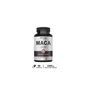 Ultimate Organic Black Maca Capsule Supplement 3200 Mg (per porsjon) 120 Quick Release Capsules Herreforbedringsformel