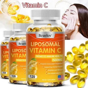 Liposomal Vitamin C - Promotes Collagen Production Supports Skin Immune Health Powerful Antioxidant Energy Supplement