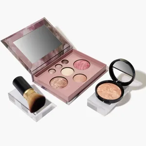 Kit Permulaan Tuscan Dreams Holiday Baked (4PC)-- Asasi Palet Mekap Muka Penuh dengan Berus Edisi Terhad