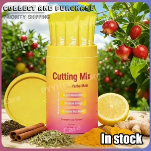Mélange pour boisson de coupe Yerba Mate & Magnésium Saveur Fraise – 30 portions