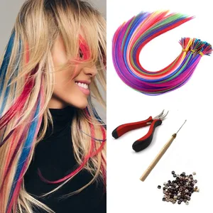 20 Strands/Pack Random Ten Colors Synthe